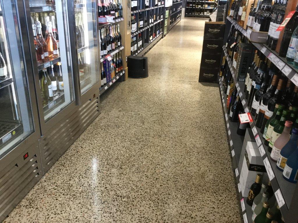 Polished concrete floor Montreal